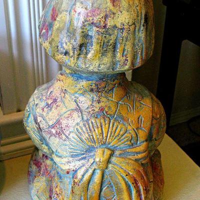 Oriental Child Sculptor  Design Arts Inc