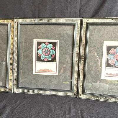 Set Of Three Art Deco Prints By Antonini Rosett