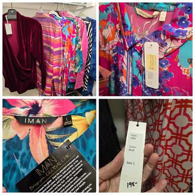 Designer Tops, MaxMara, Iman, Carlisle +