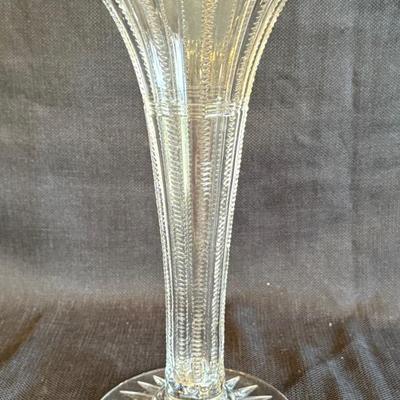 William Yeoward Signed Vase And Other Misc Crystal/glass Pieces 