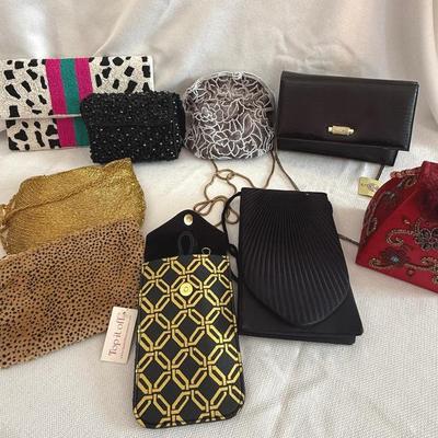 Collection Of Vintage Evening Bags And Clutches