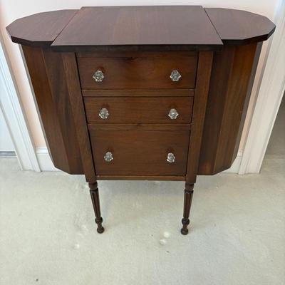 Vintage Martha Washington Sewing Cabinet 