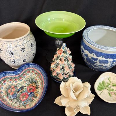 Assorted Signed Collectible Decor