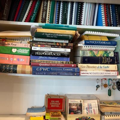 Collection Of Vintage Cookbooks