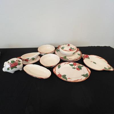 Apple Service Vintage Franciscan Apple Blossom