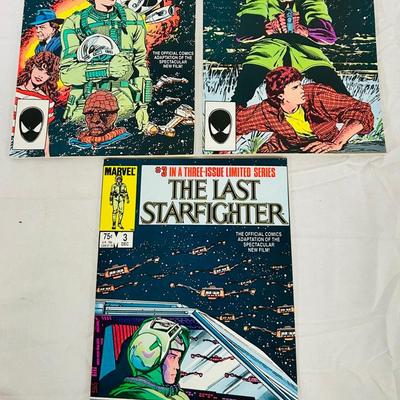 1984 Marvel / The Last Starfighter / # 1, 2, 3 / VG+