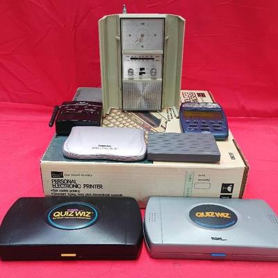 Sears Personal Electronic Printer W/ Vintage Electronics