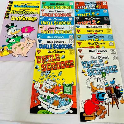 UNCLE SCROOGE / 1957 Whitman 207-209 / 1986 Gladstone 210-225 