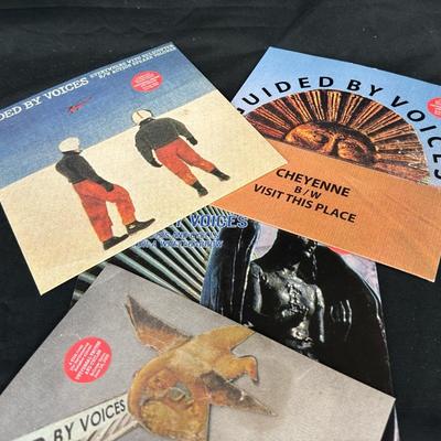 (4) Guided By Voices / 7” Vinyl Records