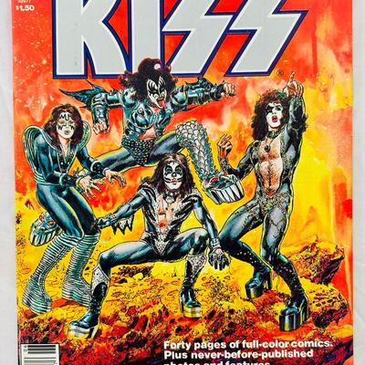 RARE 1977 Marvel Comics Super Special KISS