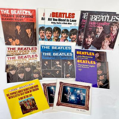 7” Vinyl By The Beatles Feat. Hello Goodbye & More! 