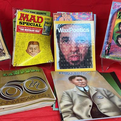 MAD, National Lampoon, Wax Poetics, The Beatles 