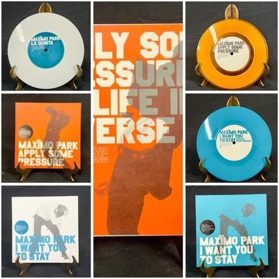 (4) Maximo Park Colored Vinyls