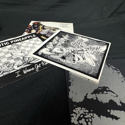 (4) 7” Records: Psycotic Pineapple, Yaz & More