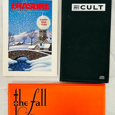 Digital Audio Mini Discs 3” / The Cult, The Fall, & More 