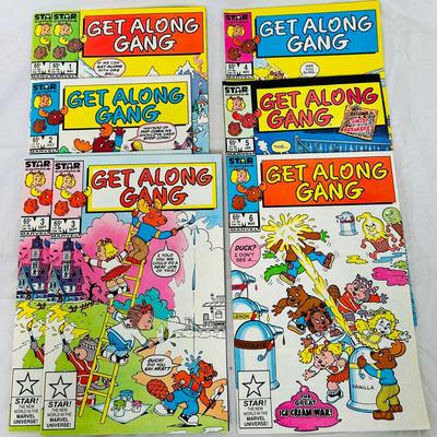 1985 Star Comics Marvel / Get Along Gang / # 1, 2, 3, 4, 5, 6 / VG
