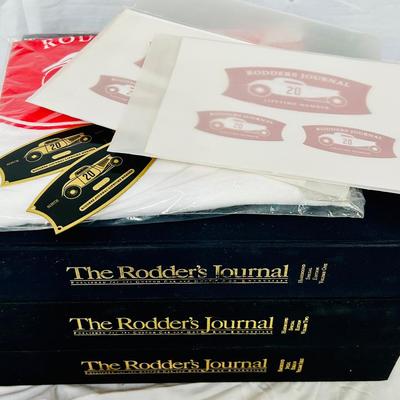 Rodders Journal w/Signed Hardcover Volumes 1-3 Hot Rod