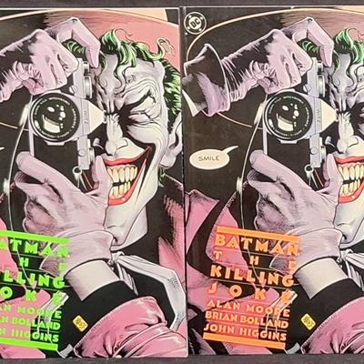 2 Vintage Batman The Killing Joke, 1st & 6th Printing