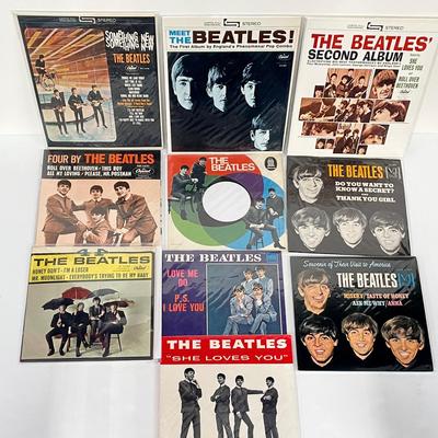 The Beatles 7” Vinyl Something New Album & More! 
