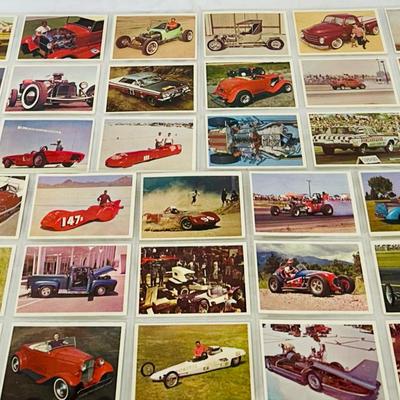 1965 HOT ROD Magazine Spec Sheet Trading Cards