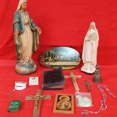 Pieraccini Chalkware French Statue