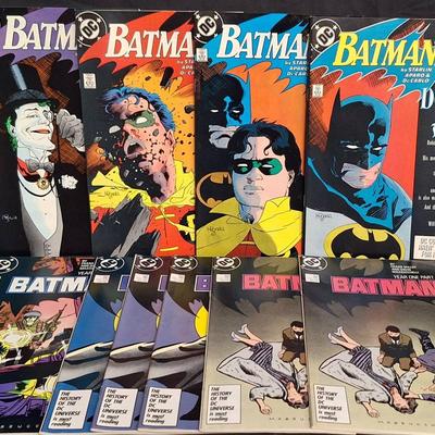 Vintage DC Batman Comics, Year One & A Death In The Family 
