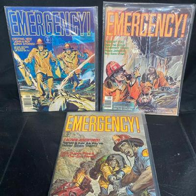 RARE COMICS:  Emergency! 1976 Issues # 1-3