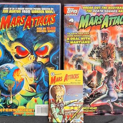 Vintage Topps Comics, Mars Attacks 