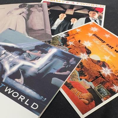 (4) Jimmy Eat World / Colored 7” Records