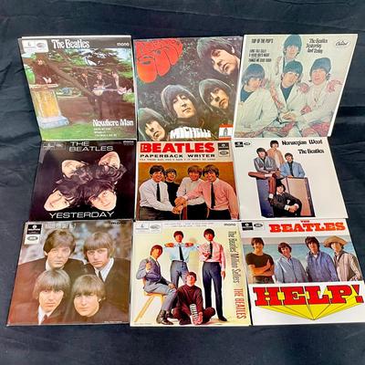 The Beatles Mono 7” Vinyls 