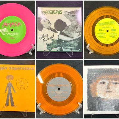 (11) 7” Vinyl:   Armatron, Elf Power & More
