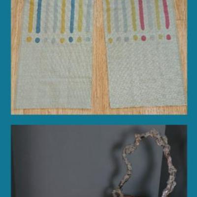 Japanese Basket, Noren Curtain, & Obi Belt
https://ctbids.com/estate-sale/35441/item/3985062/Japanese-Basket-Noren-Curtain-Obi-Belt