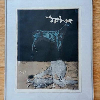 Original Signed & Numbered Paul Wunderlich - "Im dunklen Wald"...