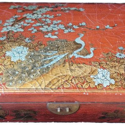 Mid-Century Japanese Lacquered Wine Box
https://ctbids.com/estate-sale/35441/item/3982273/Mid-Century-Japanese-Lacquered-Wine-Box