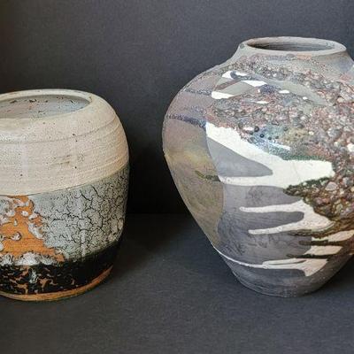 Vintage Handmade Stoneware Vases (2)
https://ctbids.com/estate-sale/35441/item/3985040/Vintage-Handmade-Stoneware-Vases-2