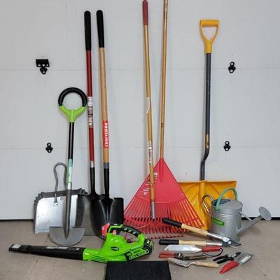 Yard Tools +
https://ctbids.com/estate-sale/35441/item/3985621/Yard-Tools
