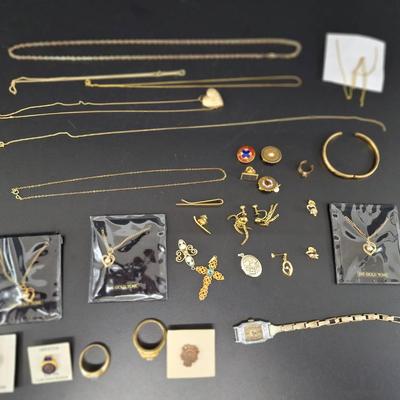 Gold Filled Misc. Jewelry Pieces 