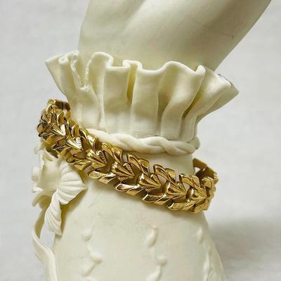 14K Gold Link Bracelet
