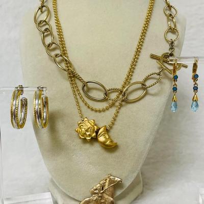 Gold Tone Fashion Jewelry