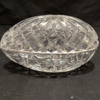Crystal Egg Dish/trinket Box