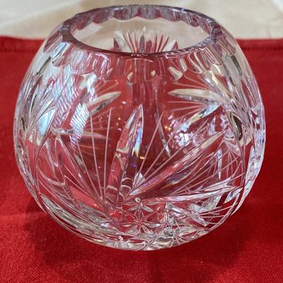 Crystal Rose Bowl Pinwheel 