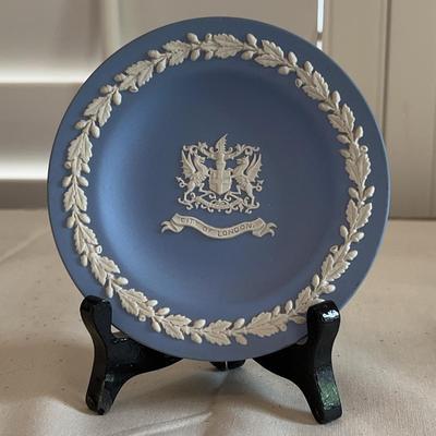  Jasperware Wedgwood City Of London Trinket Dish 4 Inch.