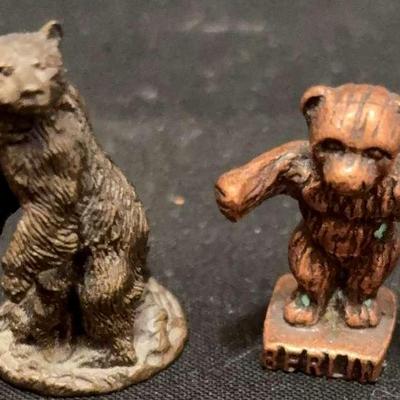 Miniature Bear Figurines 