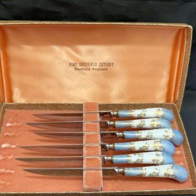 Set of 6 Fine Sheffield Cutlery Made In England