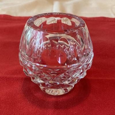 Crystal Cut Rose Bowl