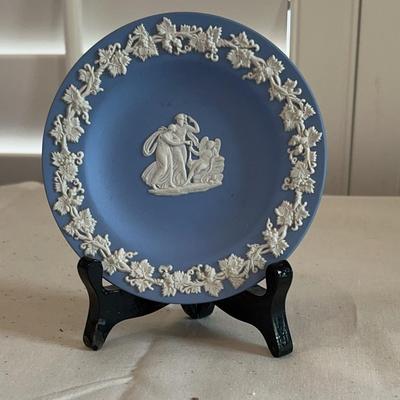  Jasperware Wedgwood Trinket Dish 4 Inch.