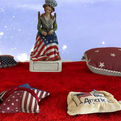Betsy Ross 1975 Limited Edition Limestone Figurine & More