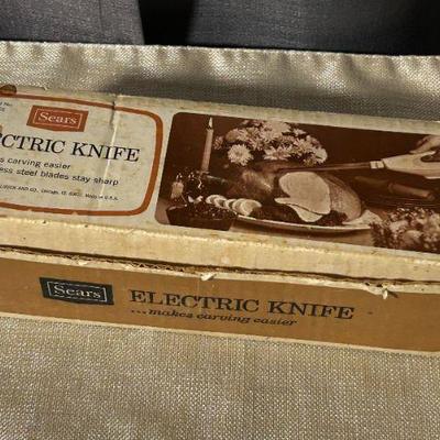 GE Electric Knife complete 