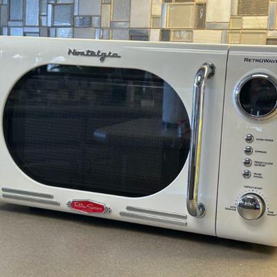 Nostalgia Retro Microwave