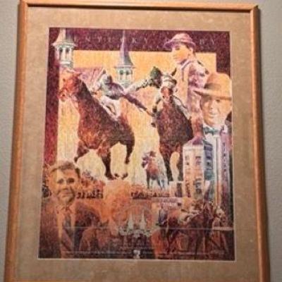 Official Kentucky Derby - Framed Posters, Set of 2